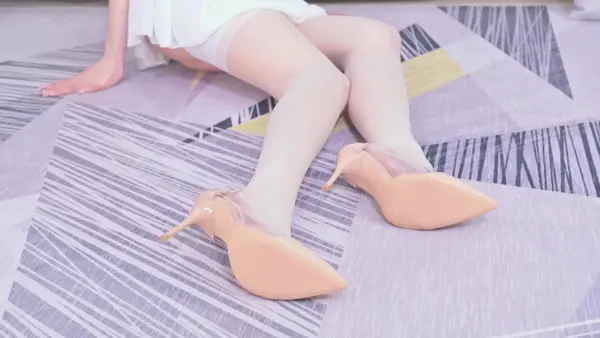 短片 NO.462 梓琦 白色短裙 - SSA丝社